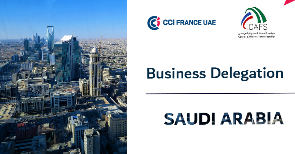 Business delegation to Saudi Arabia | CCI FRANCE EMIRATS ARABES UNIS